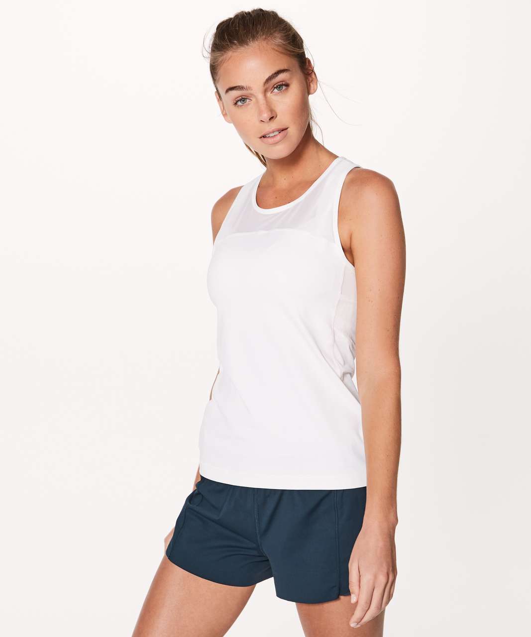 Lululemon Home Stretch Tank - White