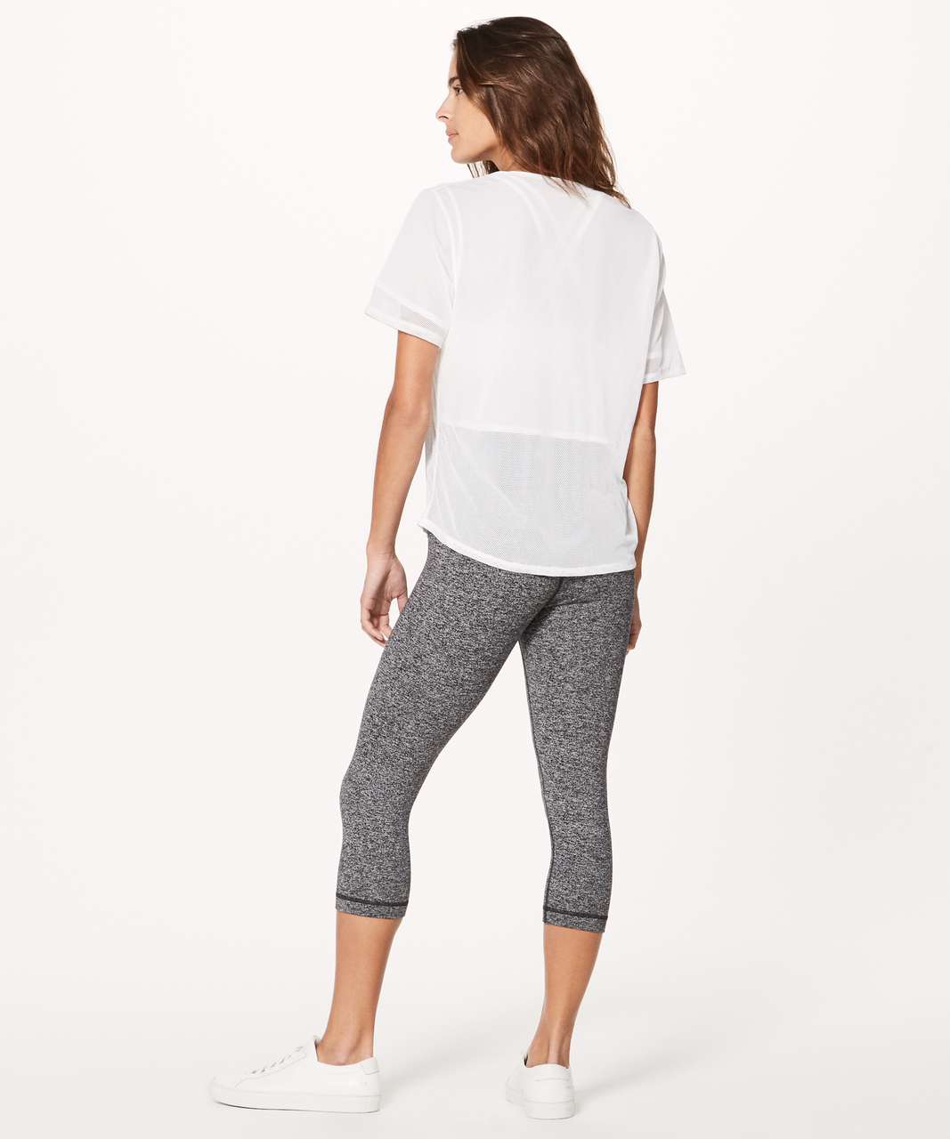 Lululemon Bottom Mesh Tee