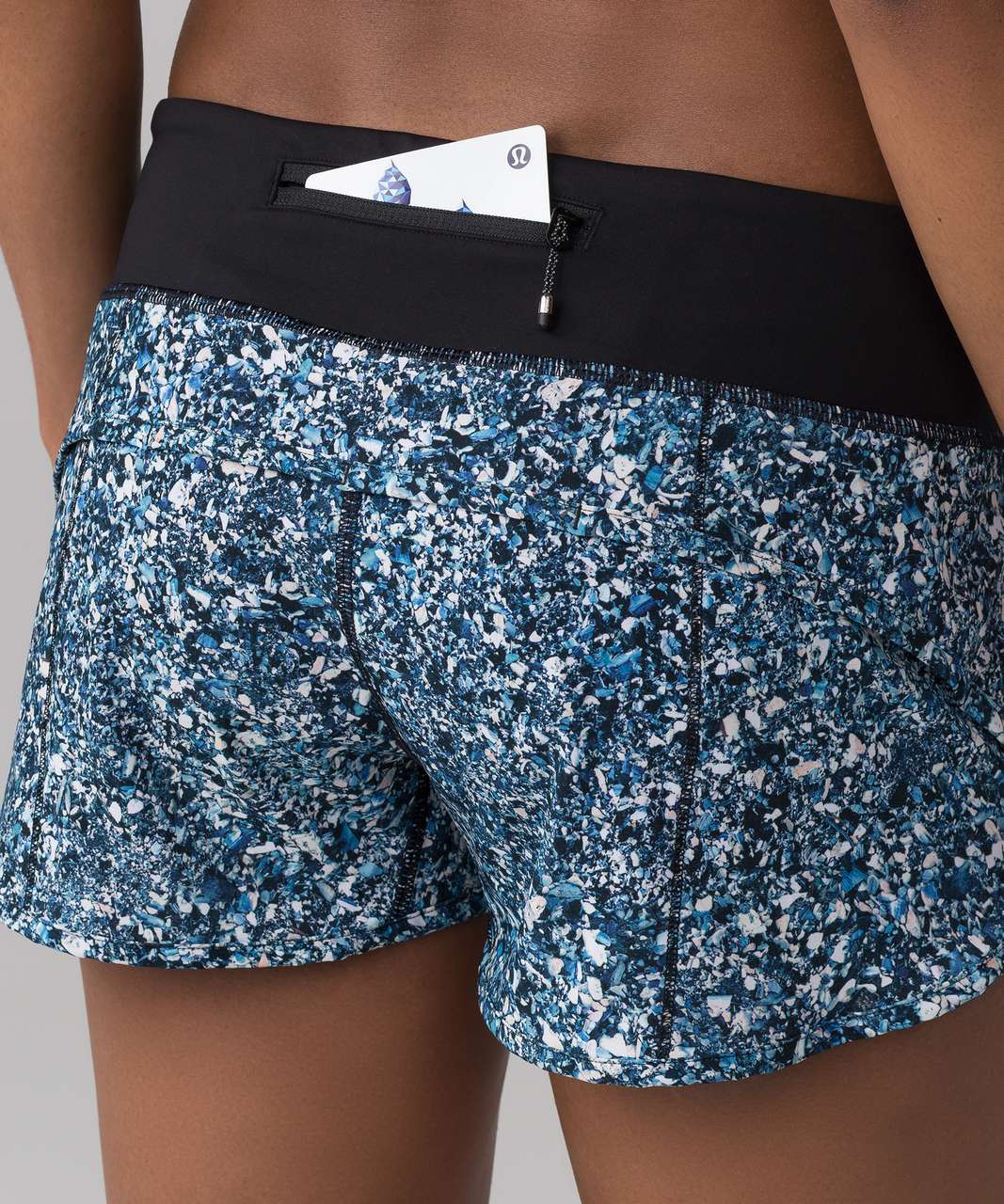 Lululemon Seawheeze Speed Shorts Mosaics Size 2 