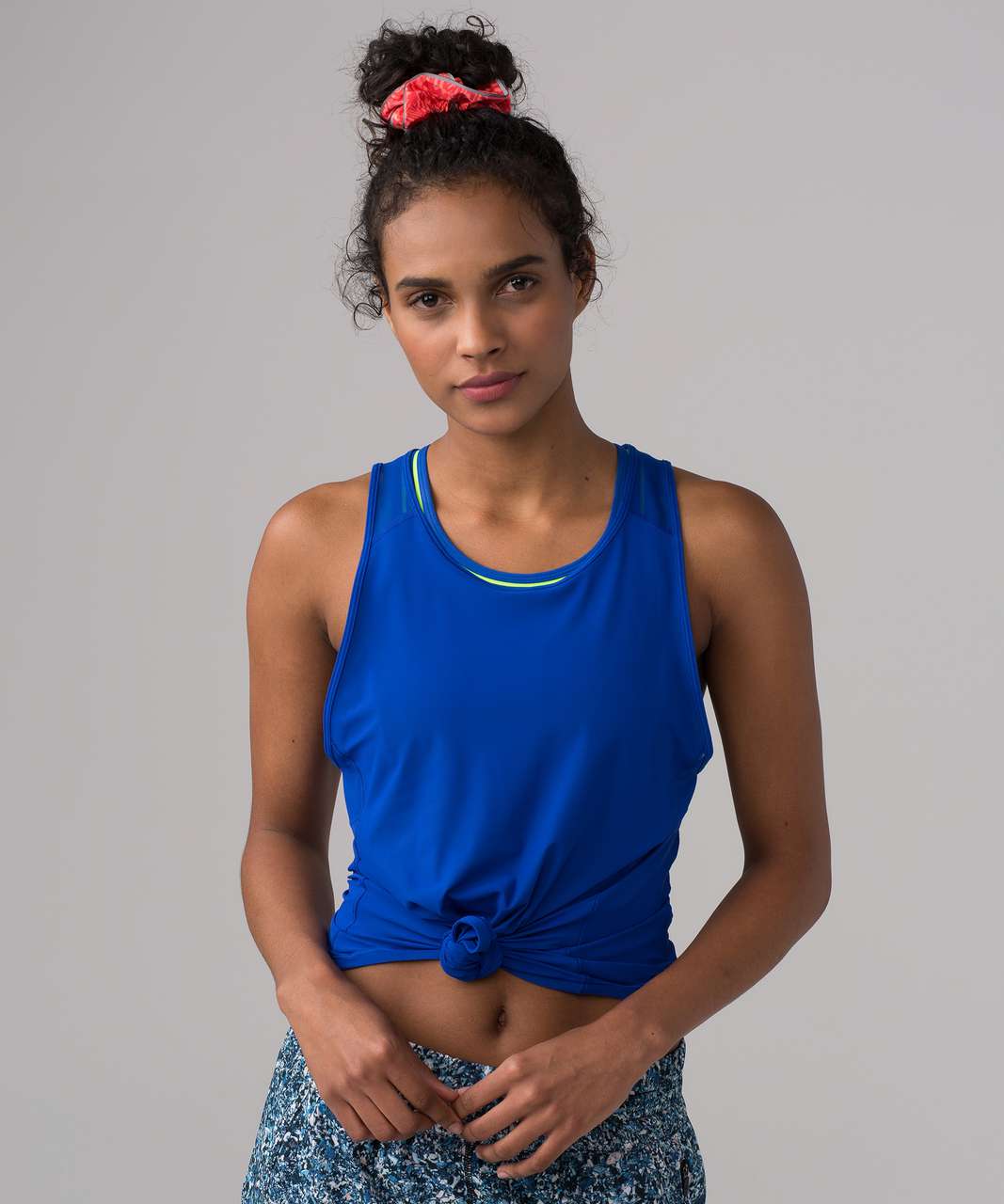 Lululemon Light Locks Scrunchie (SeaWheeze) - Chop Chop Grapefruit Dust Coral