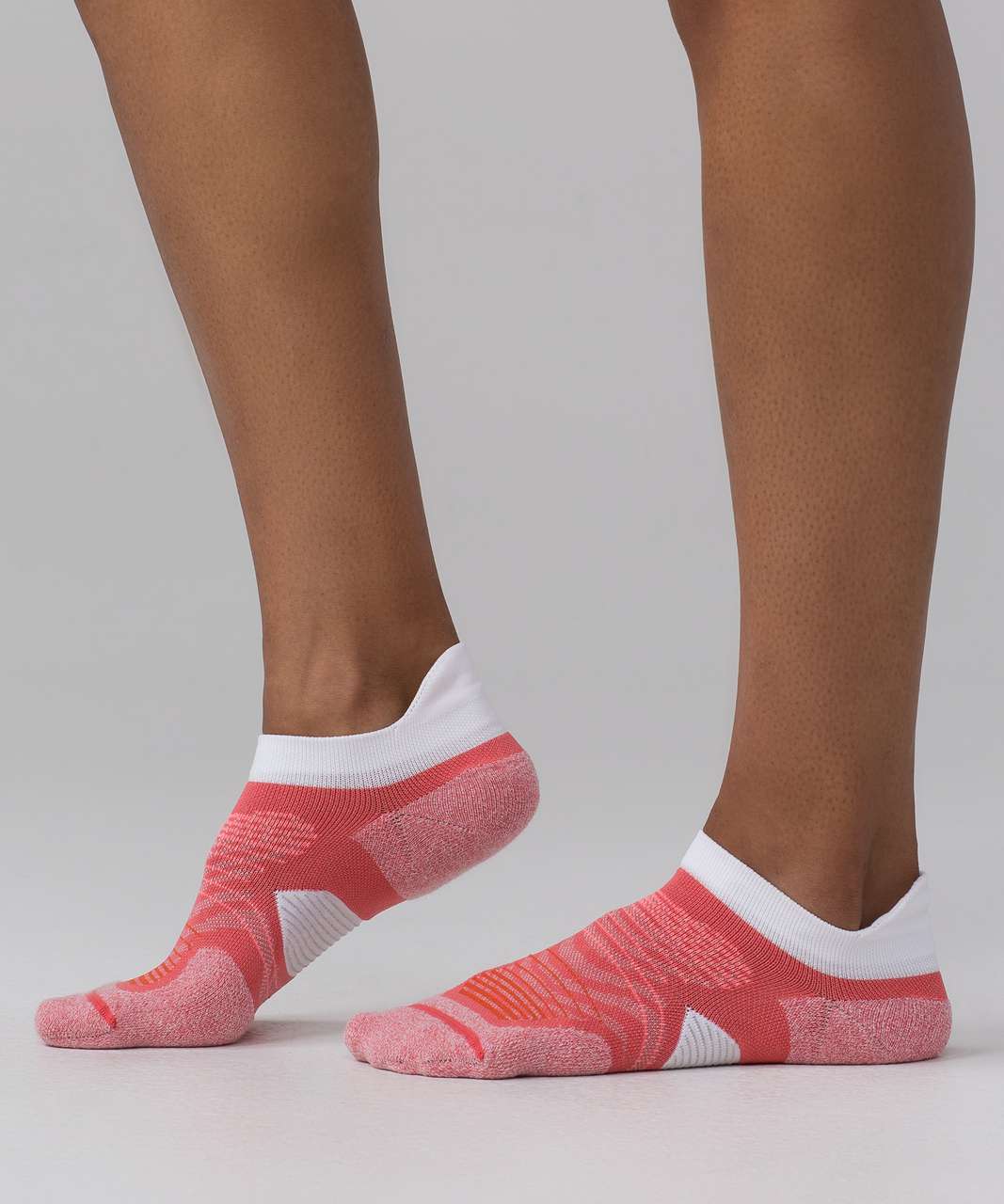 Lululemon Speed Sock (Silver *SeaWheeze) - Dust Coral / Duck Sauce / Grapefruit