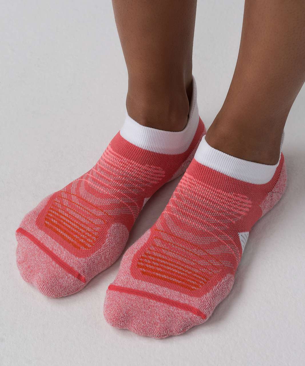 Lululemon Speed Sock (Silver *SeaWheeze) - Dust Coral / Duck Sauce / Grapefruit