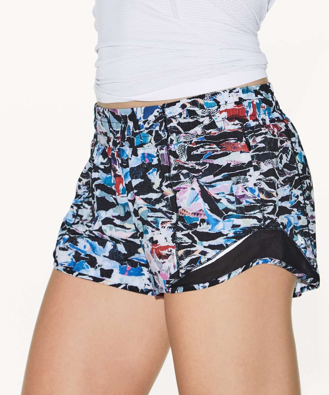 Lululemon Hotty Hot Short II *2.5" - Culture Clash Multi Black / Black