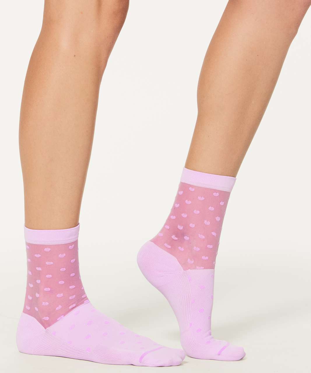 Lululemon Light On Your Toes Sock - Cherry Blossom Pink - lulu fanatics