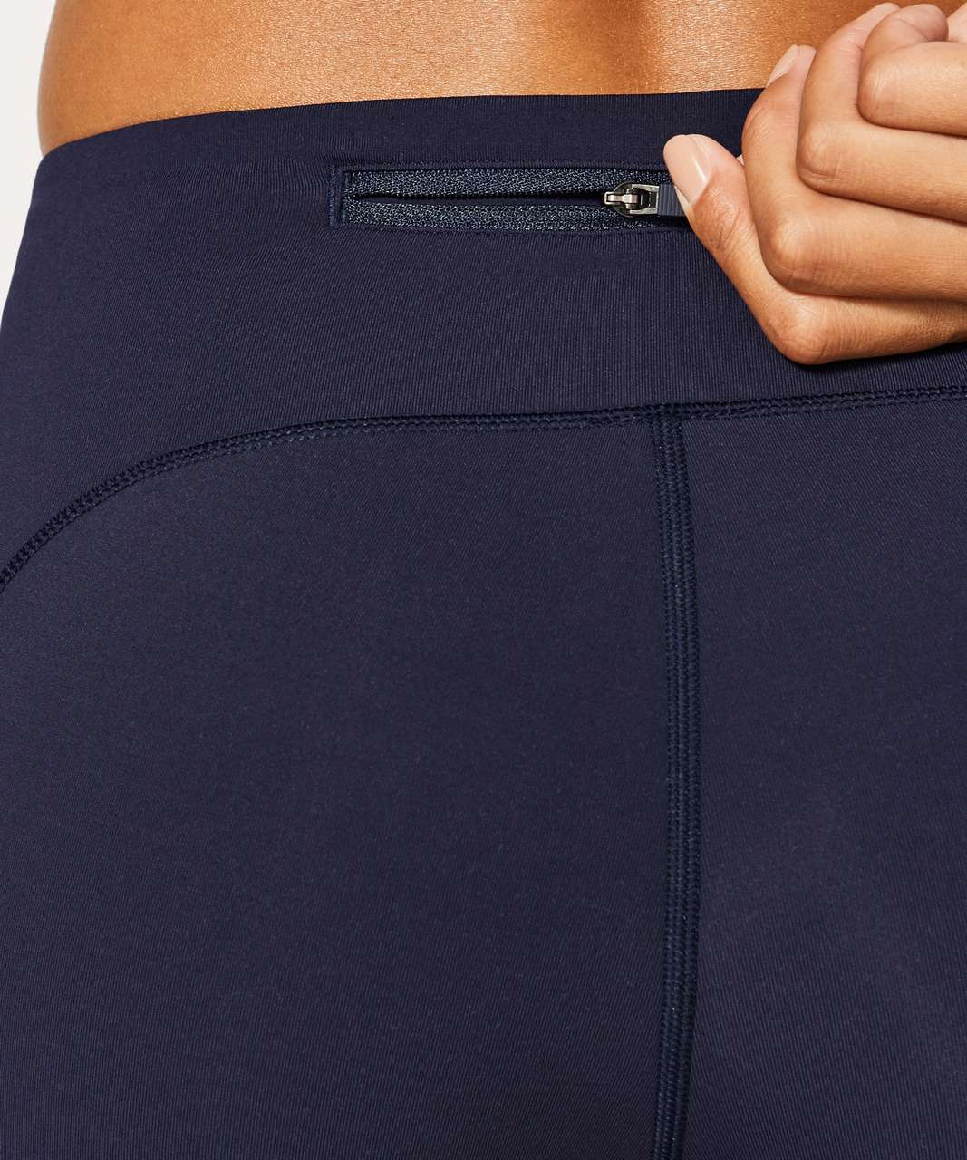 Lululemon Speed Up Crop (21") - Midnight Navy