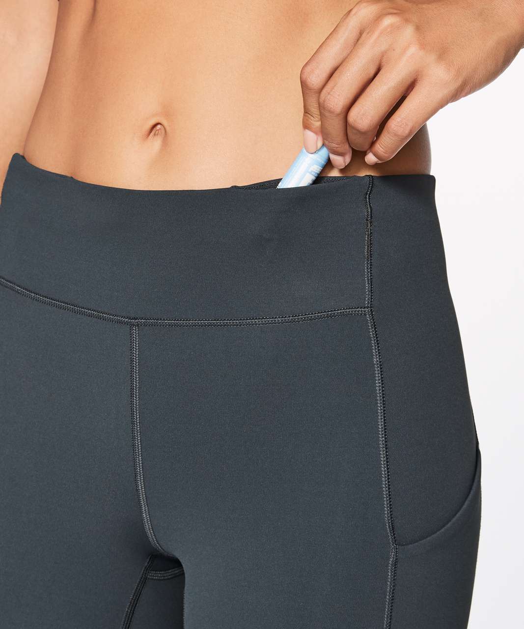 Lululemon Speed Up Crop (21") - Melanite