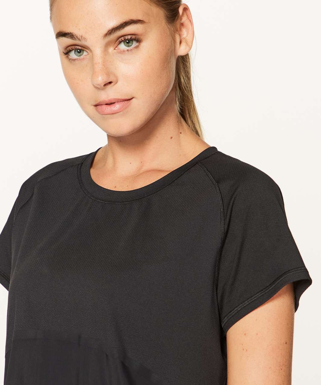 Lululemon Final Lap Short Sleeve - Black