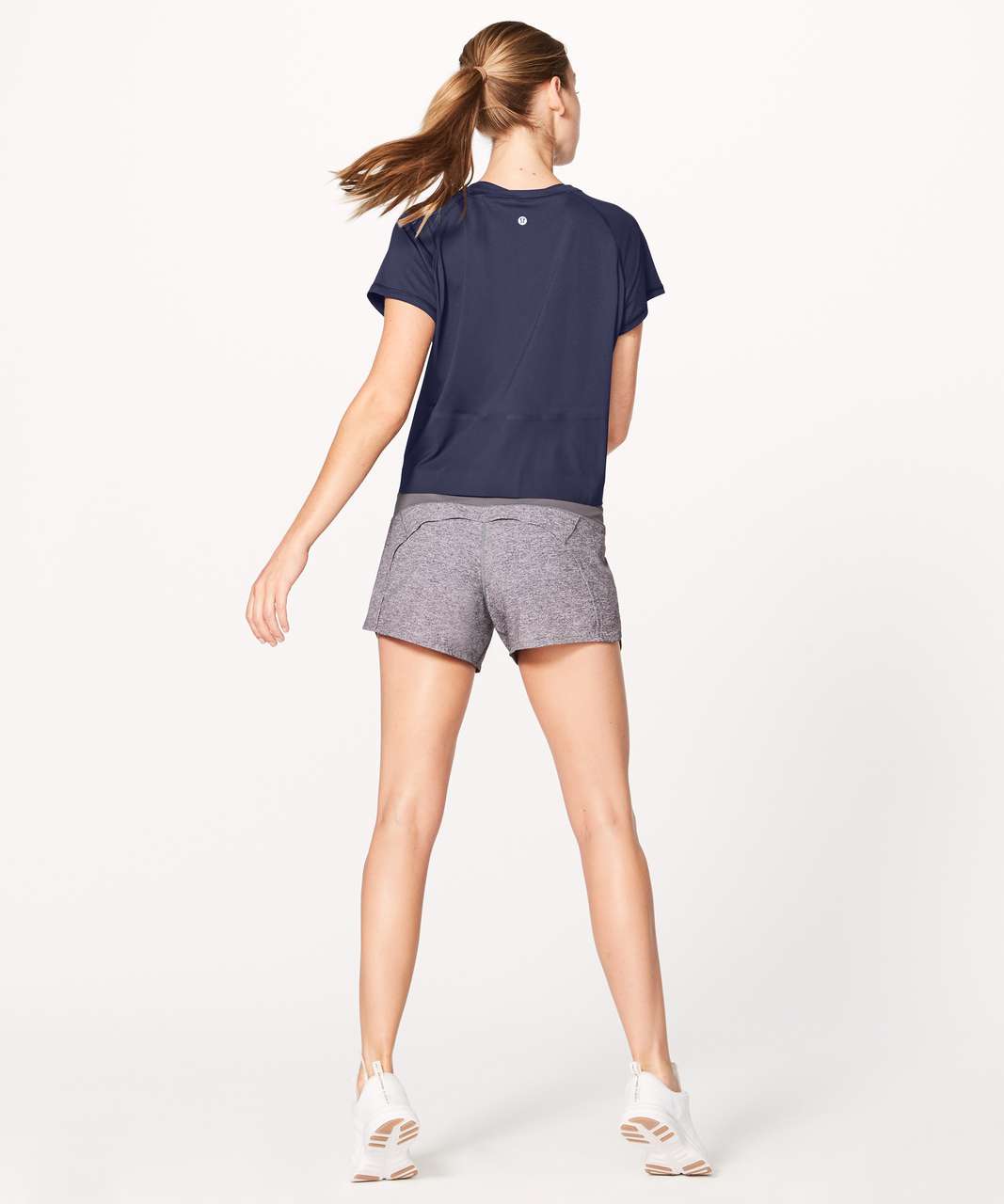 Lululemon Final Lap Short Sleeve - Midnight Navy