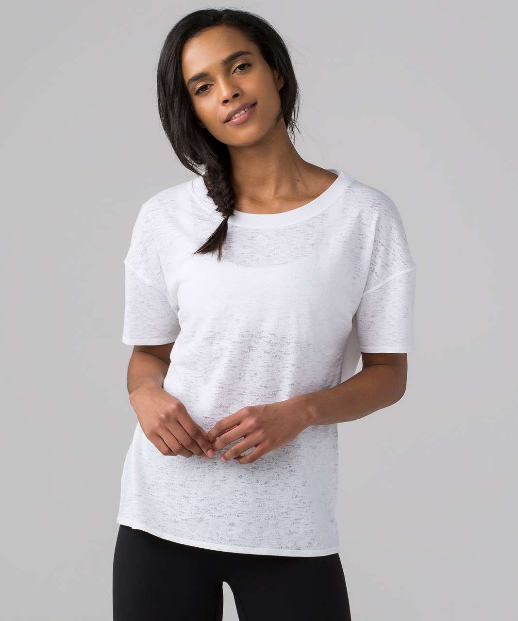 Lululemon Lightest Oversized Tee - White