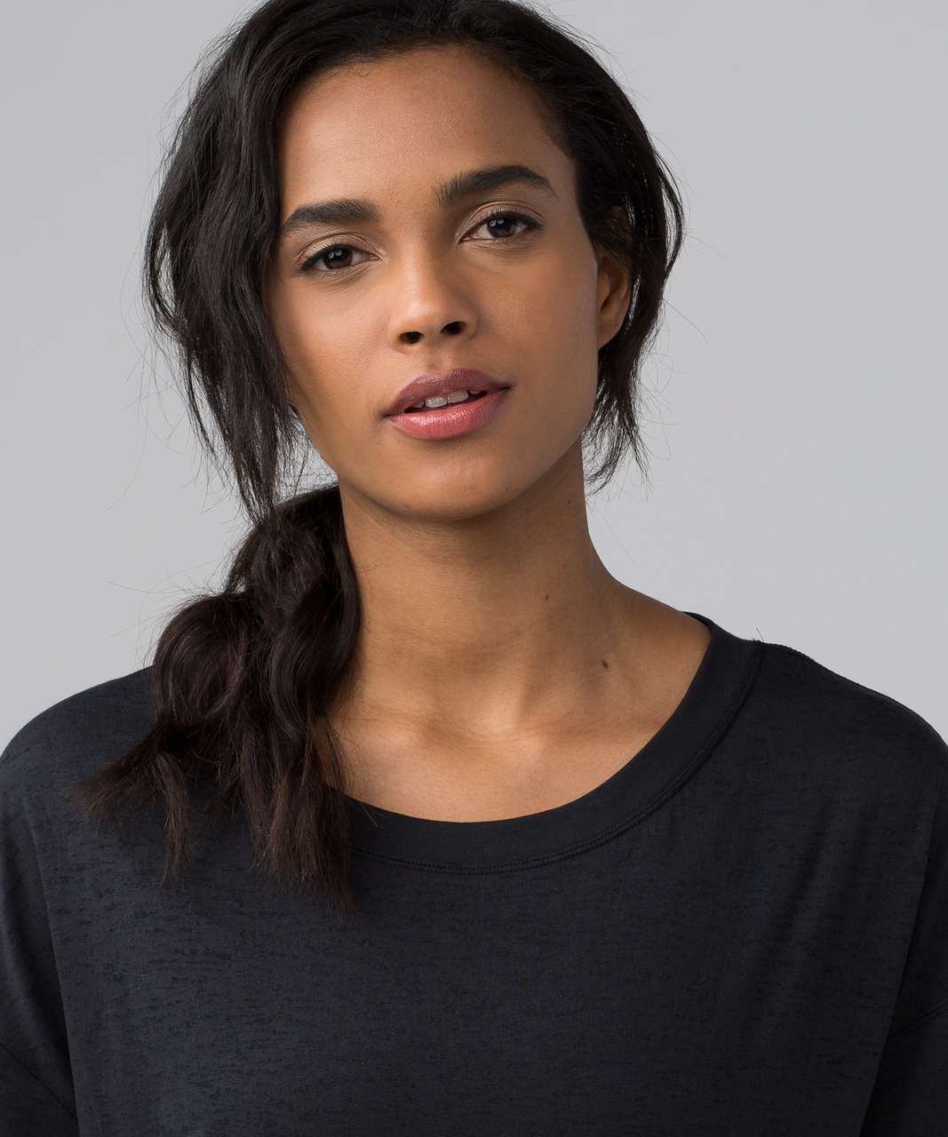 Lululemon Lightest Oversized Tee - Black - lulu fanatics