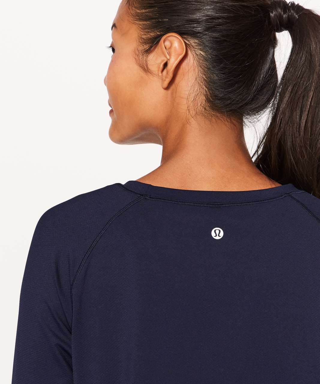 Lululemon Final Lap Long Sleeve - Midnight Navy - lulu fanatics