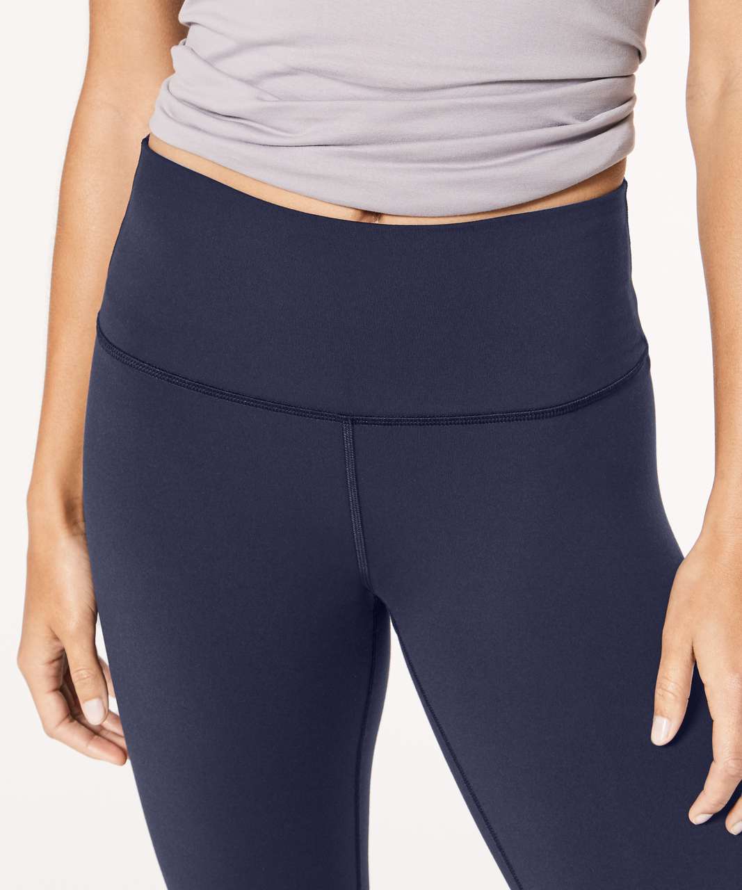 Lululemon Wunder Under Hi-Rise 7/8 Tight (Full-On Luon 25) - Midnight Navy  - lulu fanatics