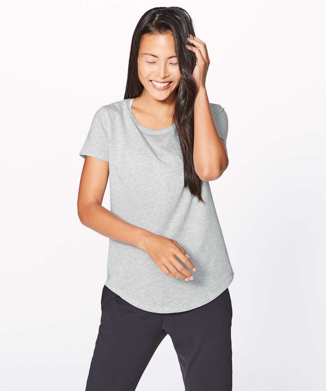 Lululemon Love Crew III - Heathered Vapor