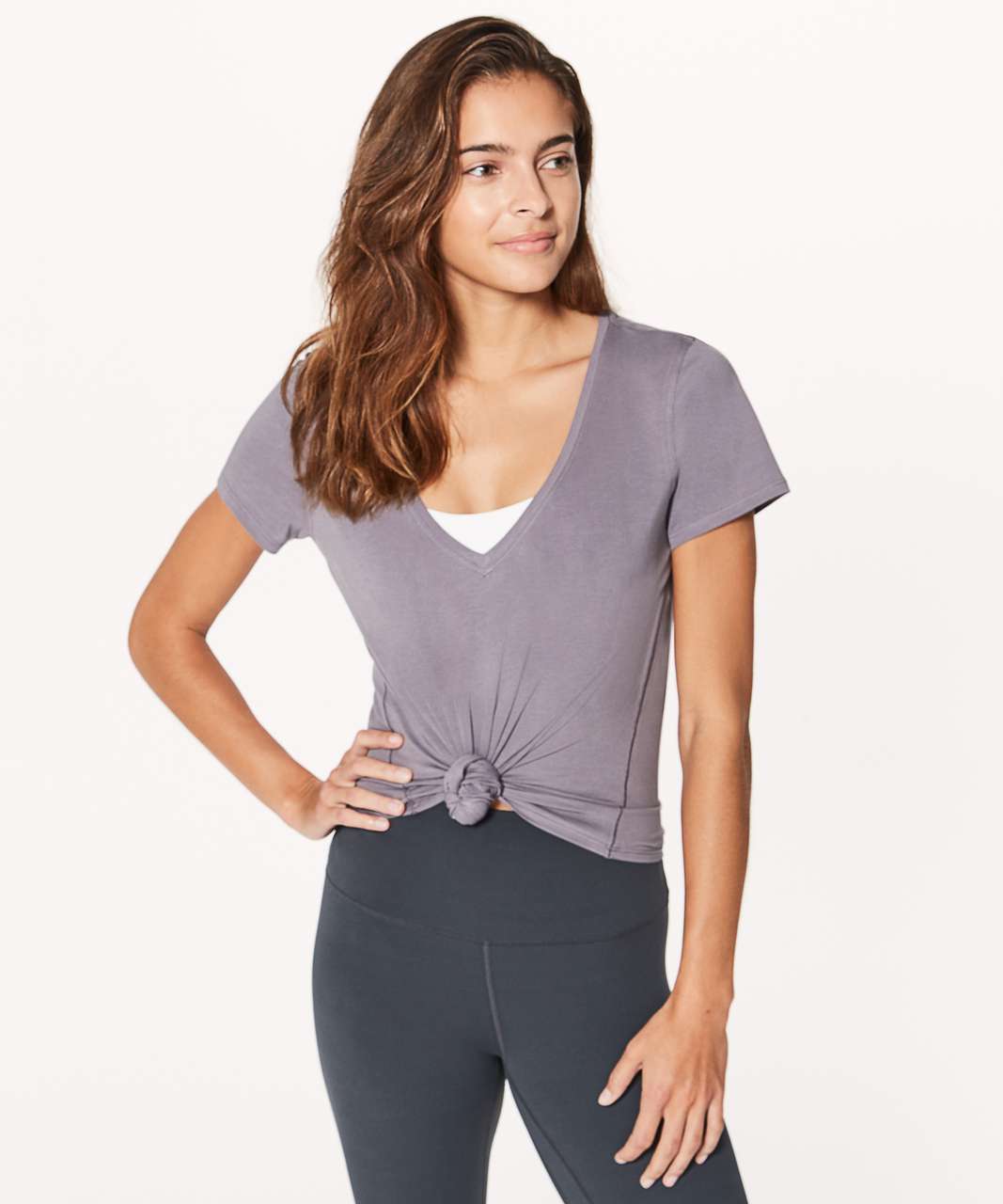 Lululemon Love Tee V - Dusky Lavender