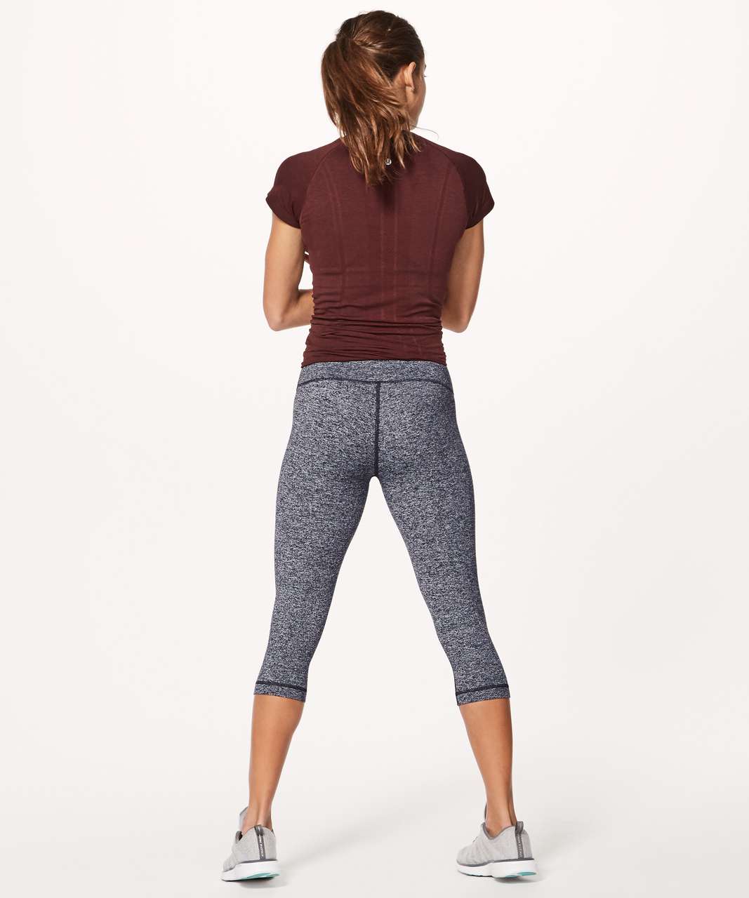 NWT LULULEMON HBLK Grey Luon Cottony Soft Wunder Under High Rise