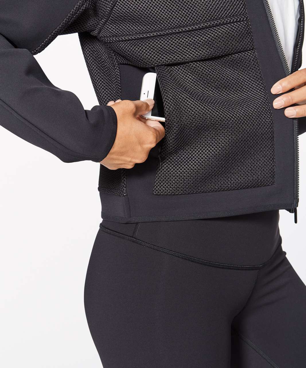 Lululemon The Spaces In-Between Bomber - Black