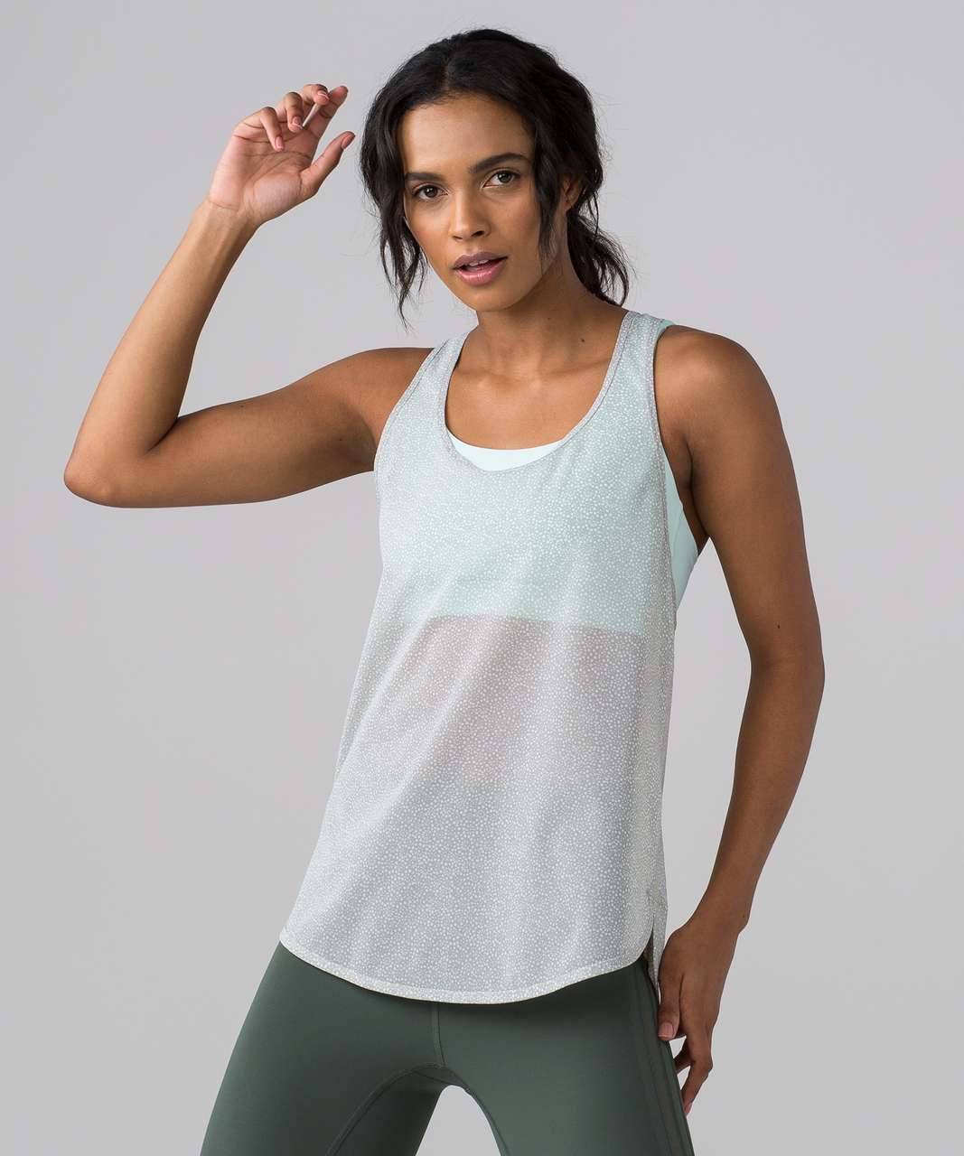 Lululemon 105 Singlet - Freckle Flower 