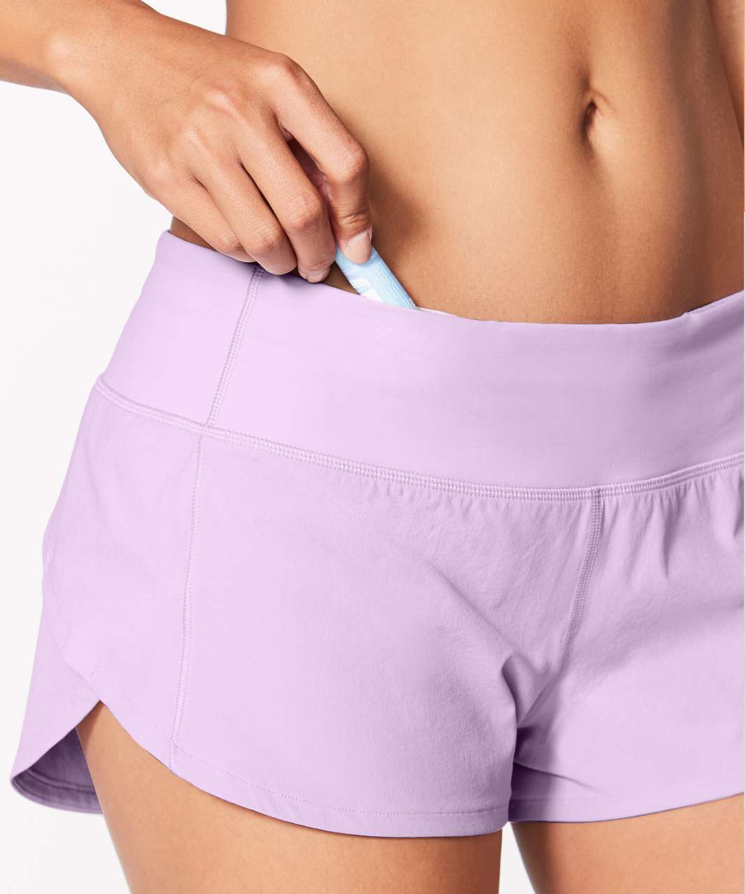 Lululemon Speed Up Short *2.5 - Rose Quartz - lulu fanatics