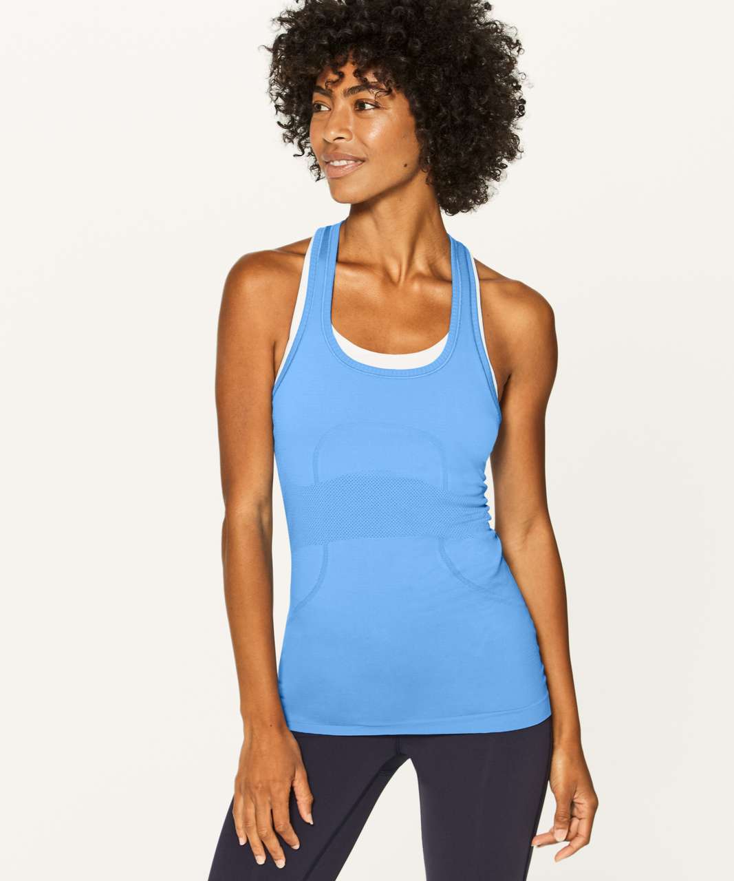 Lululemon Swiftly Tech Racerback - Aero Blue / Aero Blue - lulu fanatics