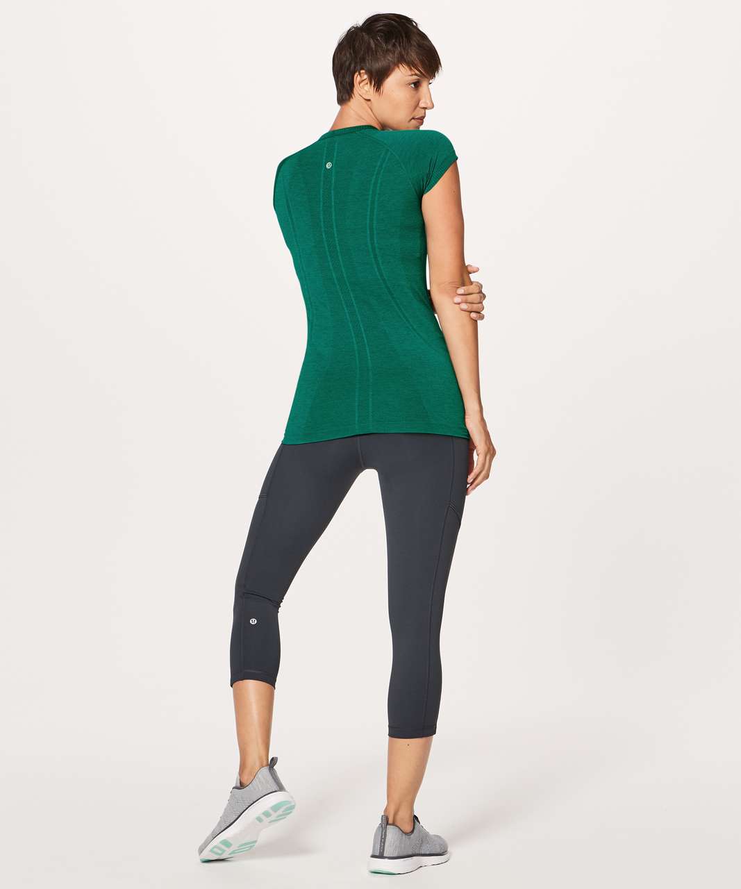 Lululemon Swiftly Tech Short Sleeve Crew - Teal Green / Teal Green