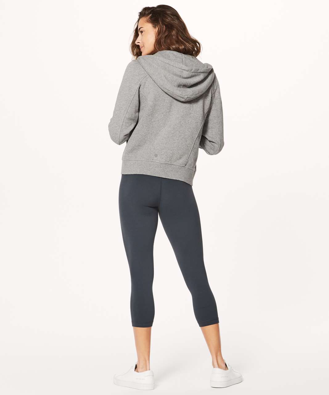 Lululemon Press Pause Jacket - Heathered Medium Grey - lulu fanatics