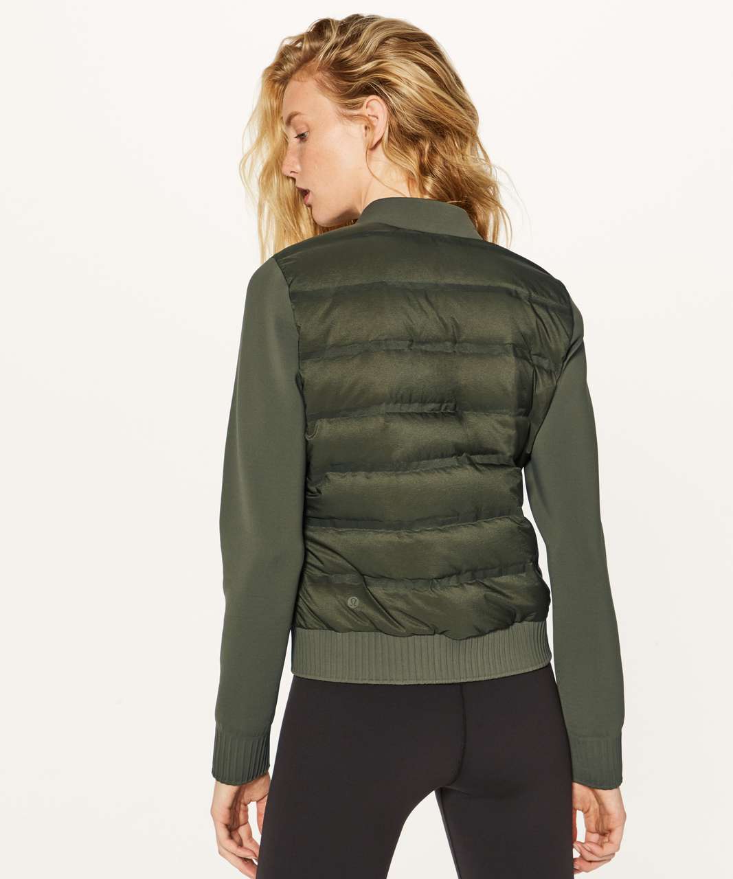 down and around bomber lululemon