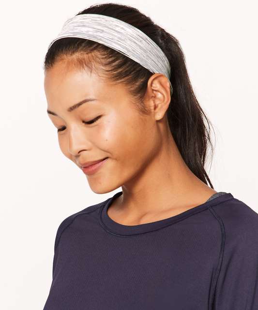 Lululemon Fly Away Tamer Headband II (Wee are from Space Nimbus