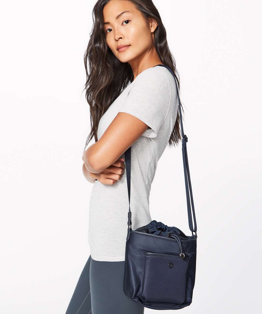 Lululemon All Set Mini Bucket - Midnight Navy - lulu fanatics