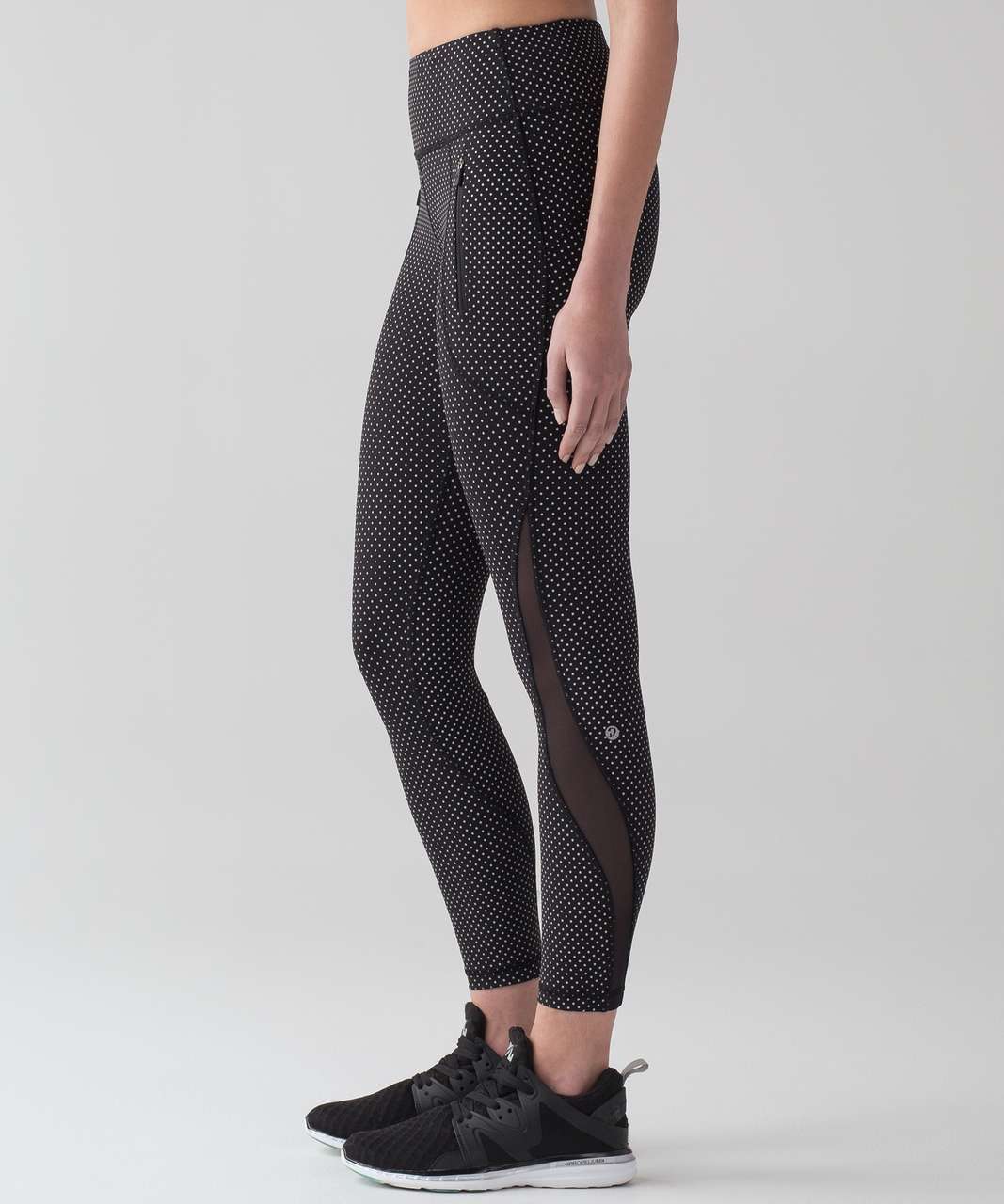 Lululemon Invigorate 7/8 Tight - Chakra Print Alpine White Black / Black -  lulu fanatics