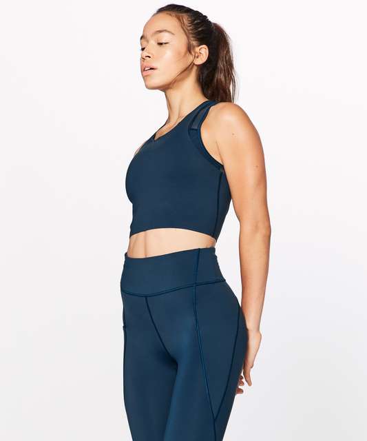 Lululemon Break Free Tank *Nulux Medium Support For B/C Cup - Black ...