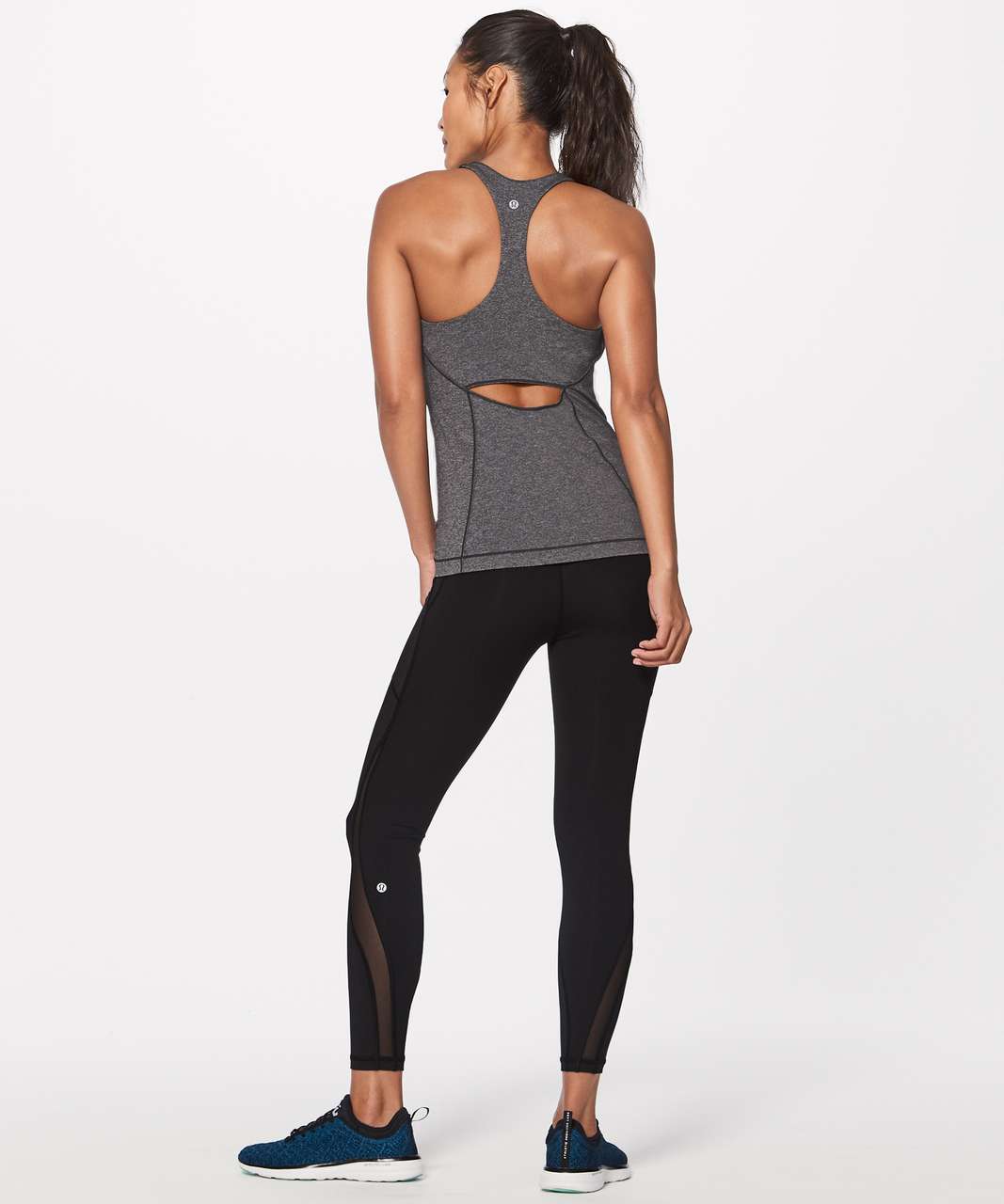 Lululemon In Training Tank - Heathered Black