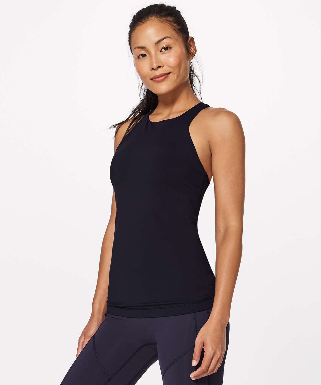 Lululemon Pace Perfect Bra - Midnight Navy - lulu fanatics