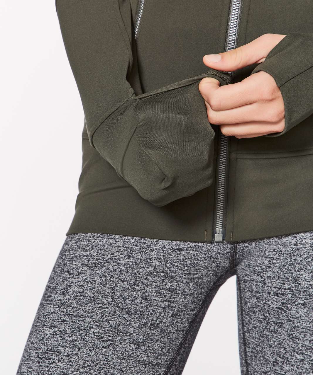 Lululemon Contour Jacket - Dark Olive