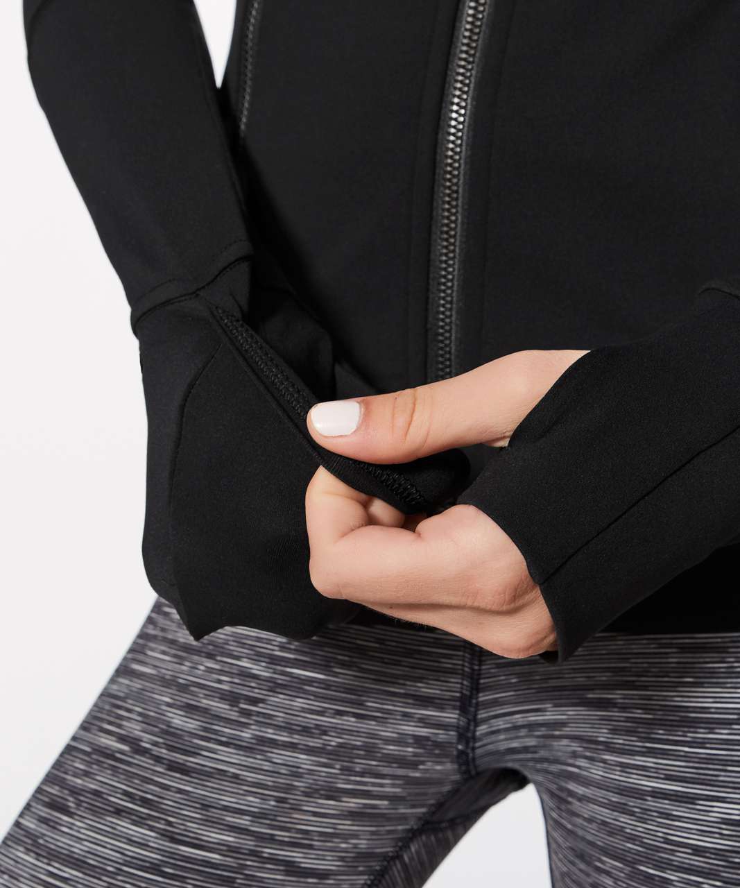 Lululemon Contour Jacket - Black - lulu fanatics