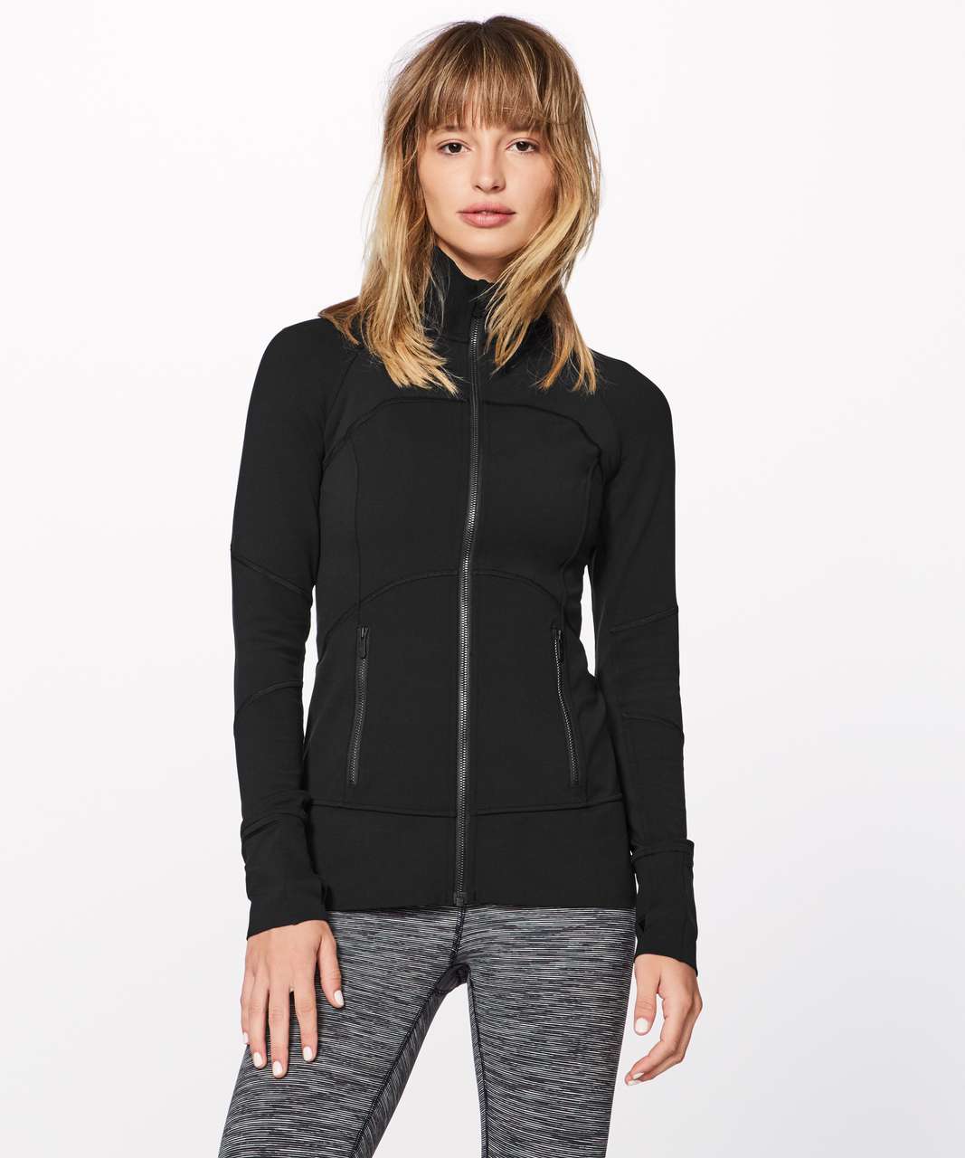 Lululemon Contour Jacket - Black - lulu fanatics