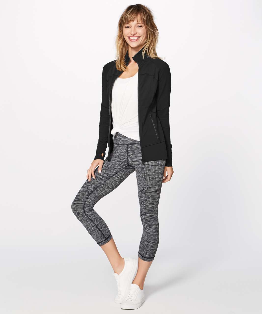 Lululemon Contour Jacket - Black - lulu fanatics