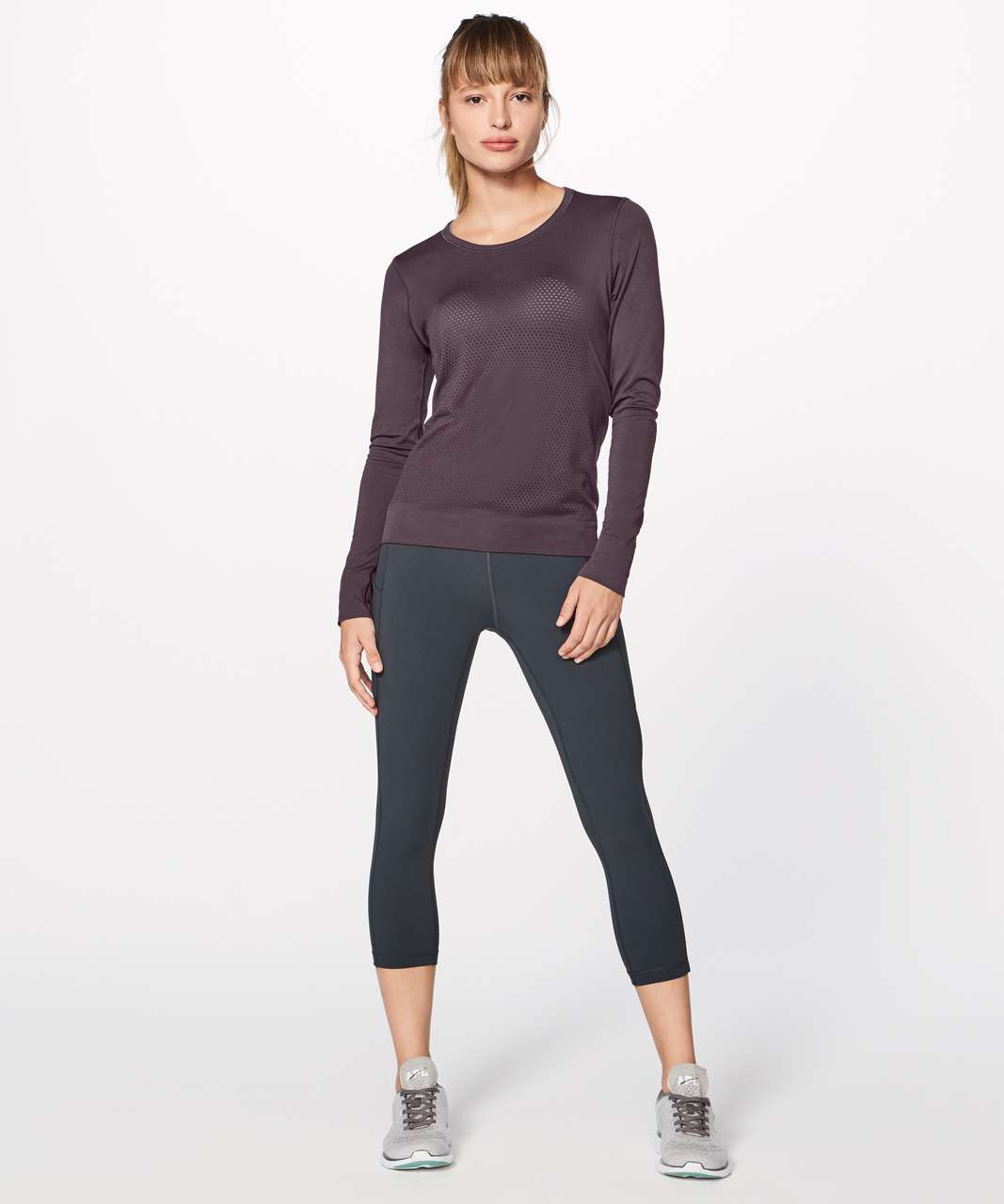 Lululemon Breeze By Long Sleeve - Pelt / Pelt