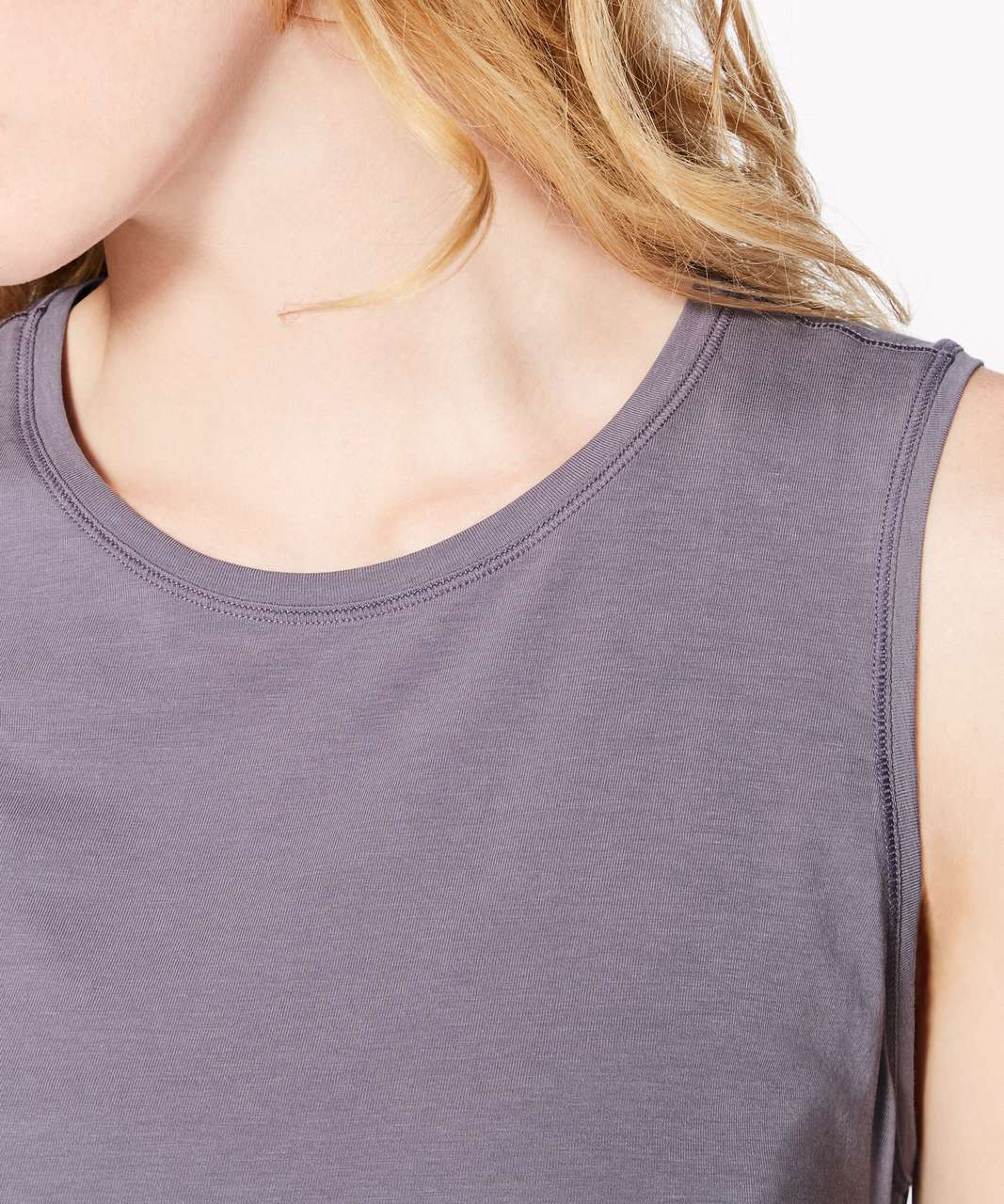 Seriously love this top! Hold Tight Tank in Dusky Lavender (8) and