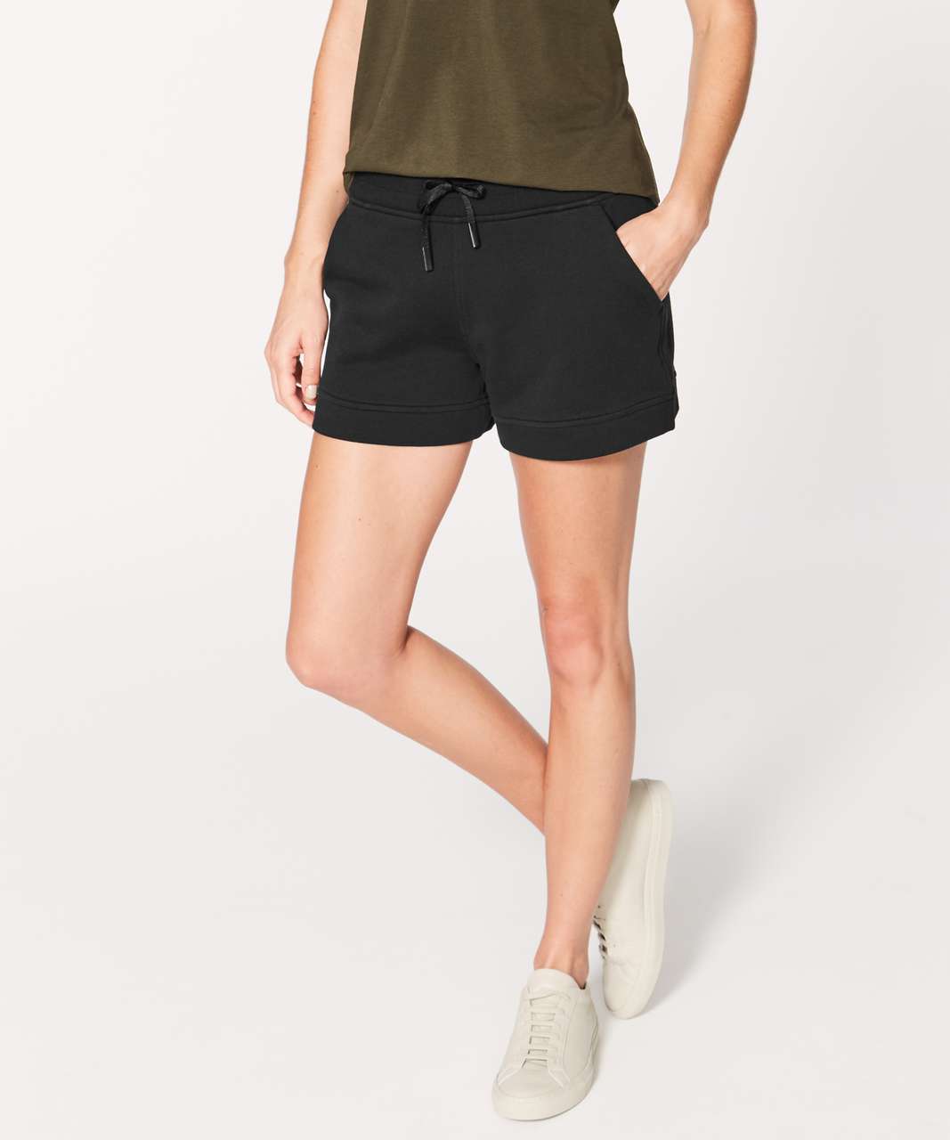 Lululemon Warm Down Short (4") - Black