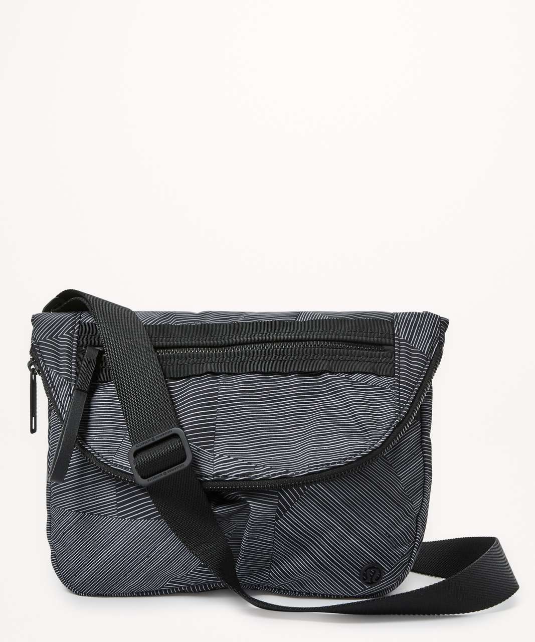 Lululemon Festival Bag II *5L - Etch Maxi Ice Grey Black / Black