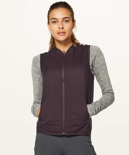 Lululemon Like The Wind Vest - Melanite - lulu fanatics