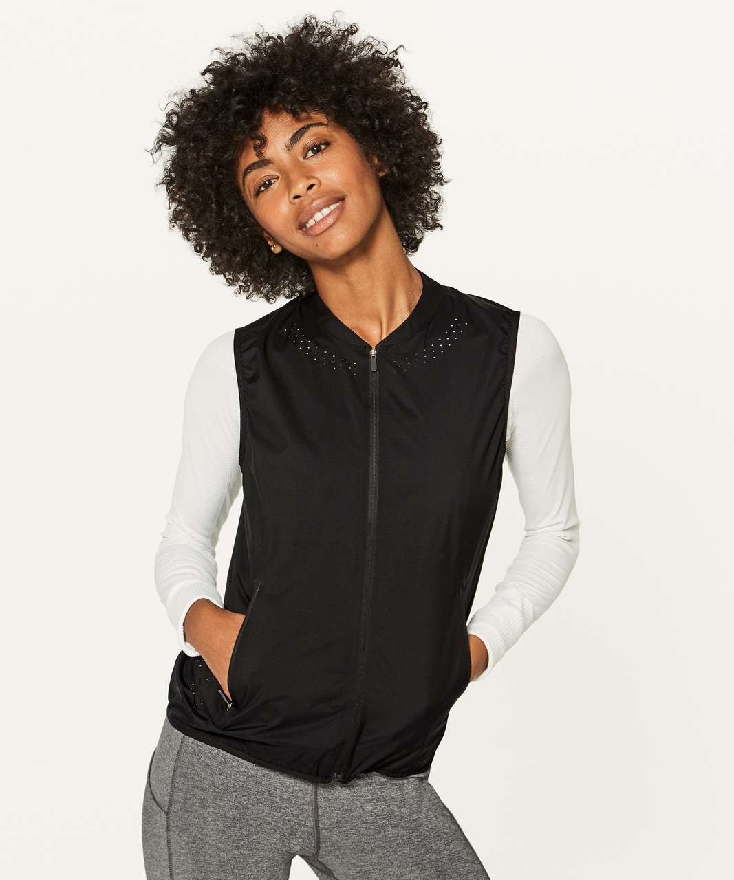 Lululemon Going Places Hooded Jacket - Heathered Inkwell - lulu fanatics