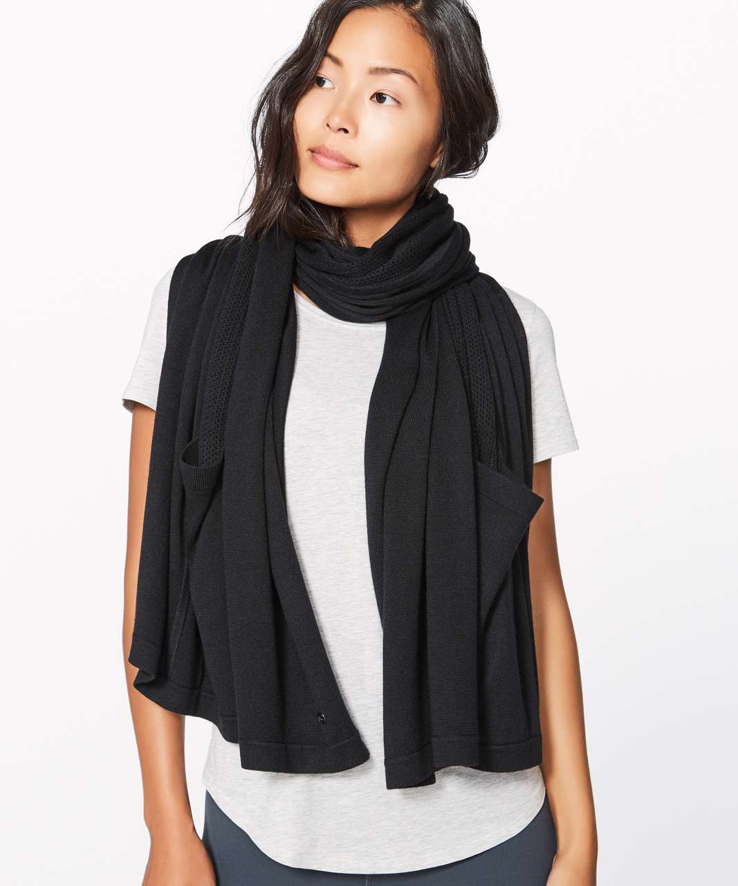 Lululemon In The Studio Scarf - Black