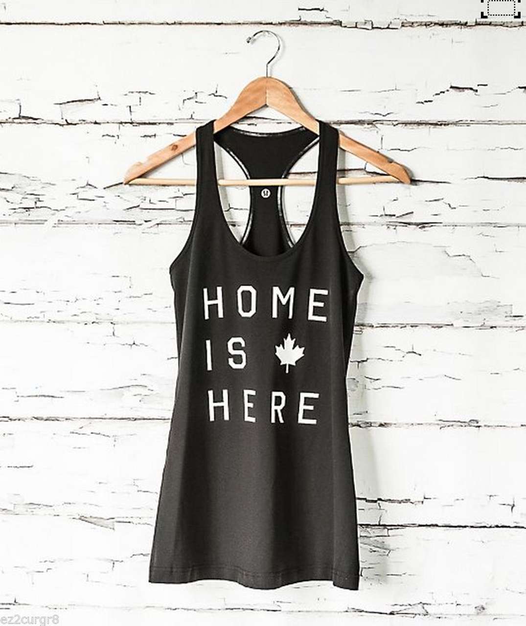 Lululemon Cool Racerback - Black (Home Is Here)