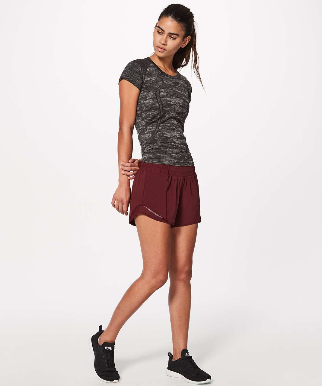 Lululemon Deep Luxe Hotty Hot Shorts