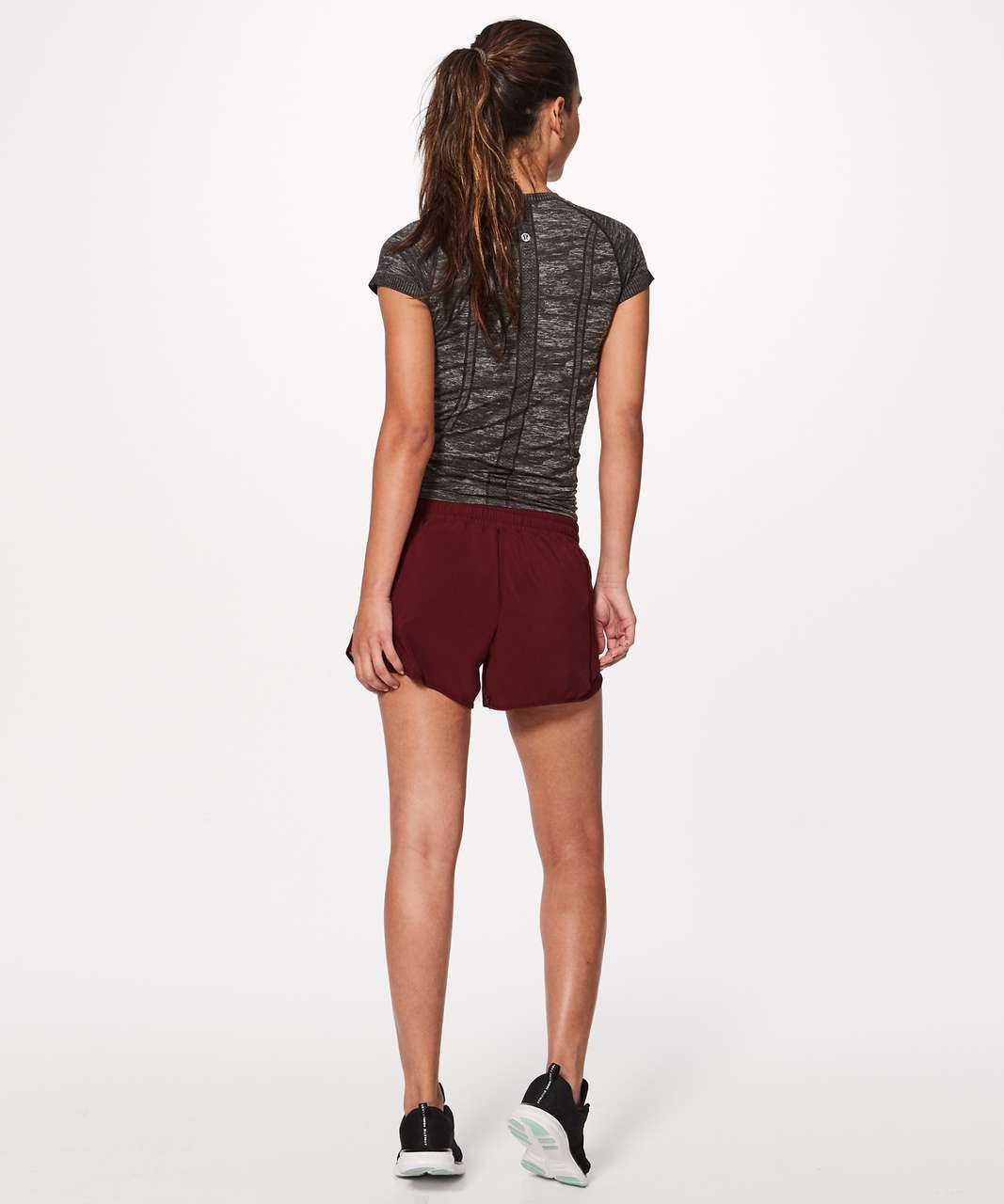 Lululemon Hotty Hot Short II *Long 4 - Deep Rouge - lulu fanatics