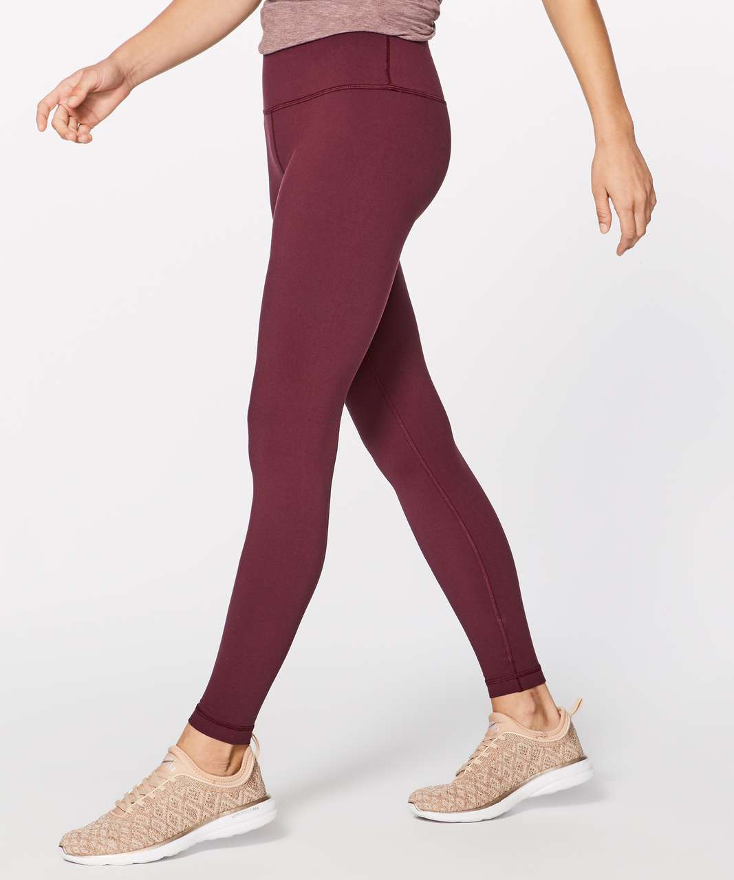 Lululemon Wunder Under Hi-Rise Tight *Full-On Luon 28" - Deep Rouge