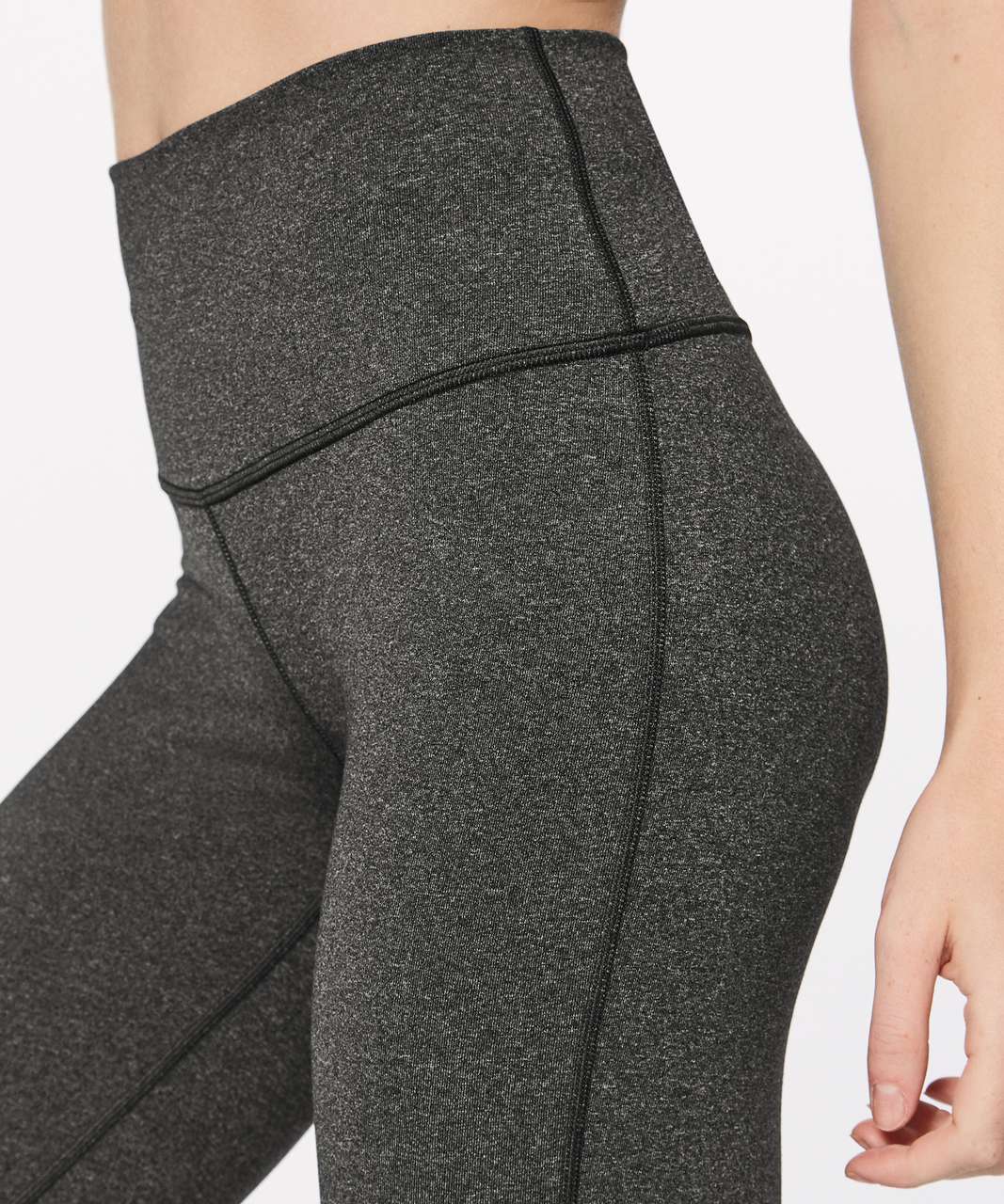 Lululemon Take It Easy Pant (31) - Heathered Black - lulu fanatics