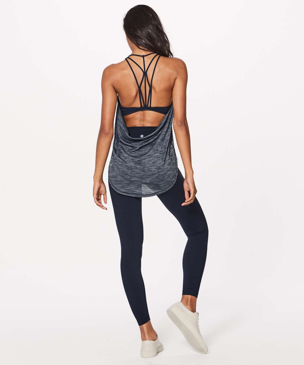 Lululemon Raise The Barre Tank - Heathered Nocturnal Teal