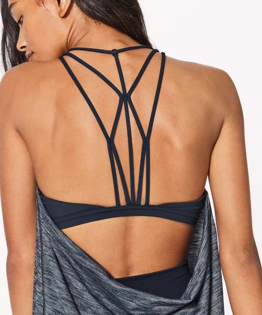 Lululemon Raise The Barre Tank - Heathered Black - lulu fanatics